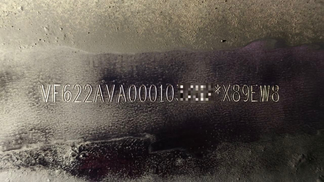Маркировка VIN Renault Premium
